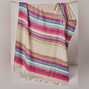 NWT Free People Skye Stripe Blanket